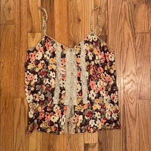 Rebecca Taylor 100% Silk Top